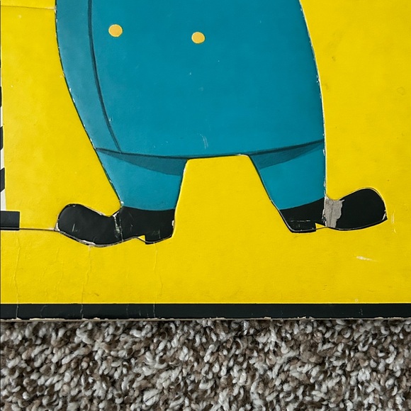 Vintage Whitman Frame 50s Tray Pre-School Picture Puzzle -Crosswalk - Picture 8 of 14